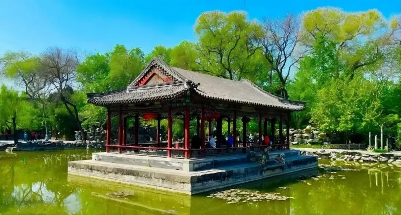 View of the courtyard at Prince Gong’s Mansion Beijing