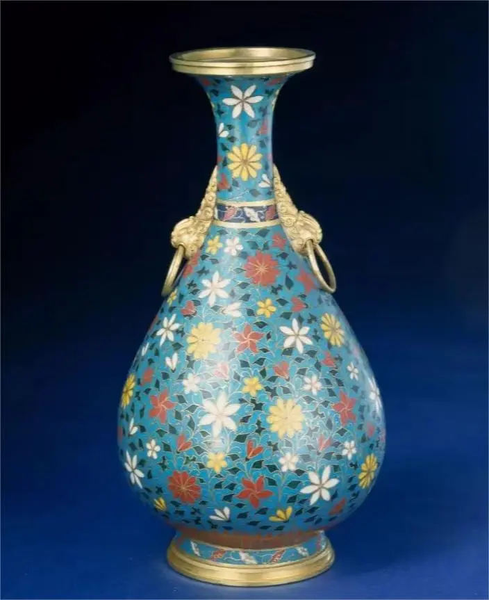 Imperial Cloisonné Beijing artifact displayed in the Forbidden City Museum, reflecting centuries of Chinese enamel artistry.