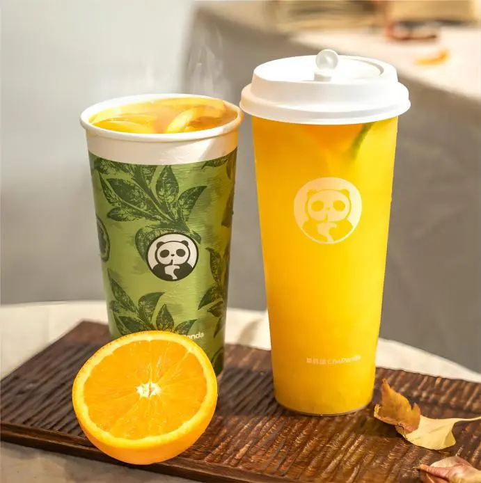 Chabaidao milk tea in Beijing, featuring rich black tea and fresh milk, a favorite modern Chinese beverage.