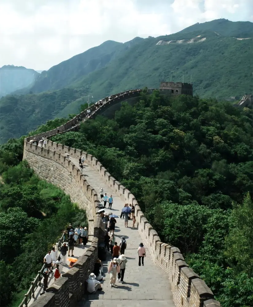 Climbing the Mutianyu Great Wall, a must-see highlight in a Beijing 3-day itinerary