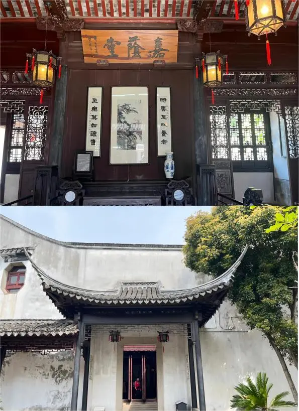 Jiayin Hall in Tongli Water Town from Shanghai, famous for exquisite wood carvings and historic architecture.