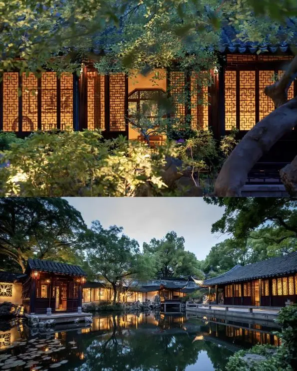 Tuisi Garden in Tongli Water Town from Shanghai, showcasing classical Jiangnan architecture and ponds.