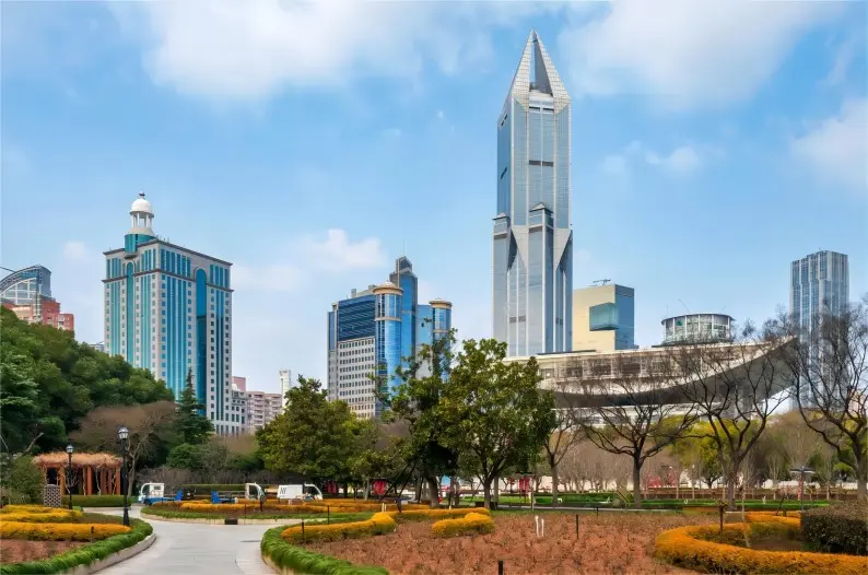 Renmin Square in central Shanghai, a convenient starting point for travelers planning their Shanghai 3-day itinerary.