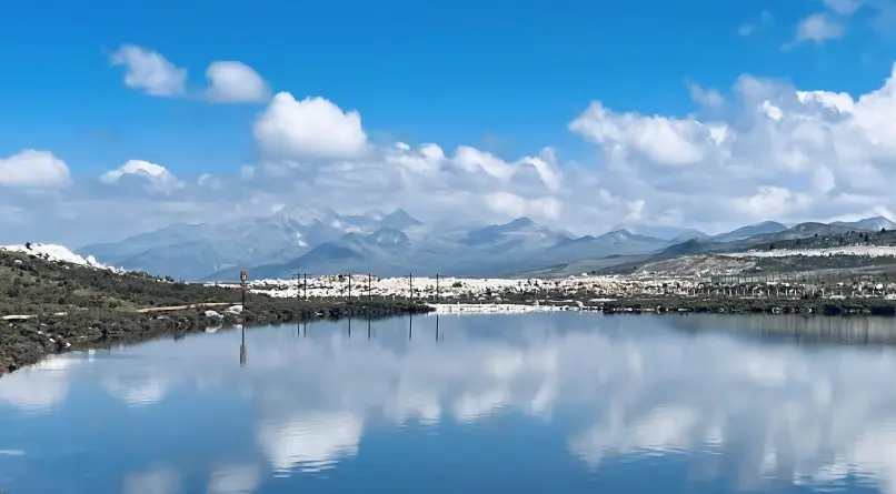 Si Ding Cuo Sacred Lake, a hidden alpine gem near Mount Gongga in China