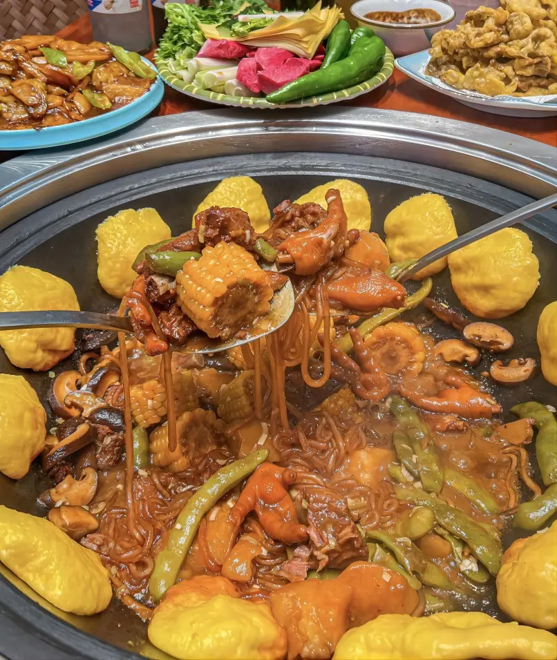 Dongbei Luandun hearty Northeastern Chinese stew with pork and vegetables